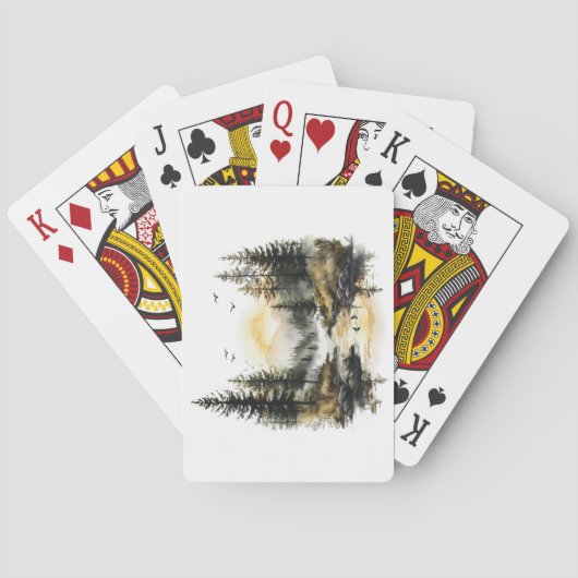 Die Natur ruft Spielkarten (Rückseite)