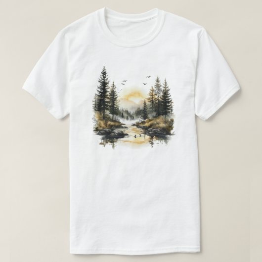 Die Natur Ruft T-Shirt (Design vorne)