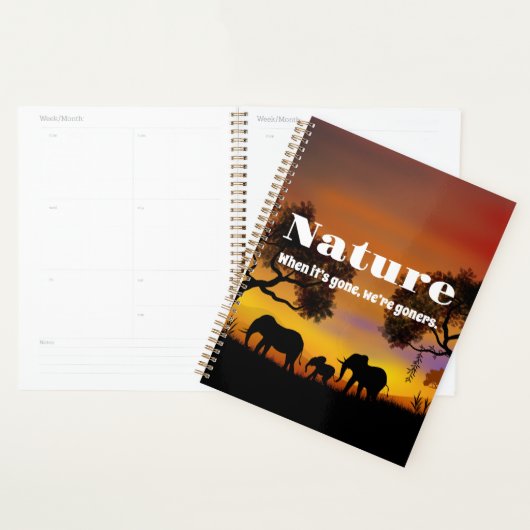 Die Natur und Elefanten schätzen Planer (Anzeige)