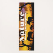 Die Natur und Elefanten schätzen Yogamatte (Vorderseite)