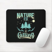 Die Natur zu wandern ruft Mousepad (Mit Mouse)