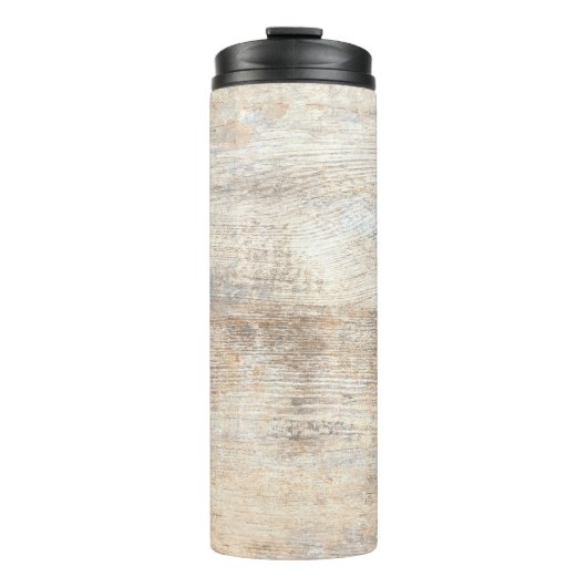 Die natürliche Holzstruktur, der Parkettboden Thermosbecher (Vorderseite)