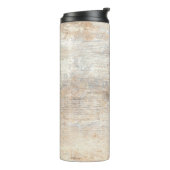 Die natürliche Holzstruktur, der Parkettboden Thermosbecher (Nach links gedreht)