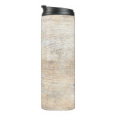 Die natürliche Holzstruktur, der Parkettboden Thermosbecher (Nach rechts gedreht)