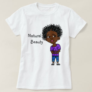 Die natürliche Schönheit der Frauen T-Shirt