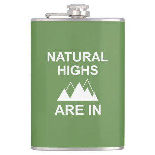 Die natürlichen Highlights sind in Flachmann