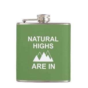 Die natürlichen Highlights sind in Flachmann