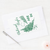 Die natürlichen Highlights sind in Rechteckiger Aufkleber (Umschlag)