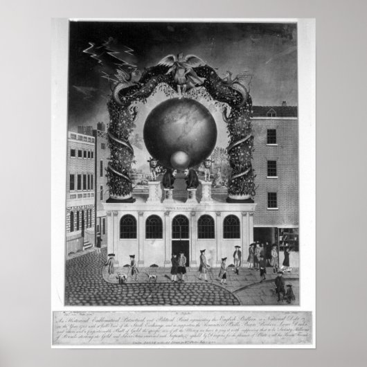 Die Nautische Schulden von 1782 Poster (Vorne)