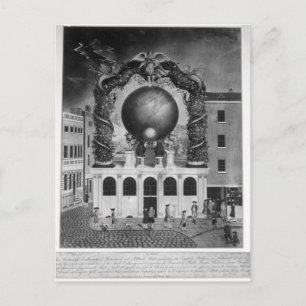 Die Nautische Schulden von 1782 Postkarte