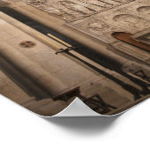 Die Nave des Klosters Santa Maria de Poblet Poster (Ecke)