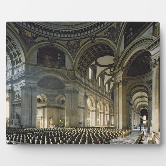 Die Nave von St. Paul's Cathedral (Foto) Fotoplatte (Vorderseite)