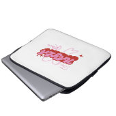 Die NAYLA Liebe Laptopschutzhülle (Vorne Knopf)