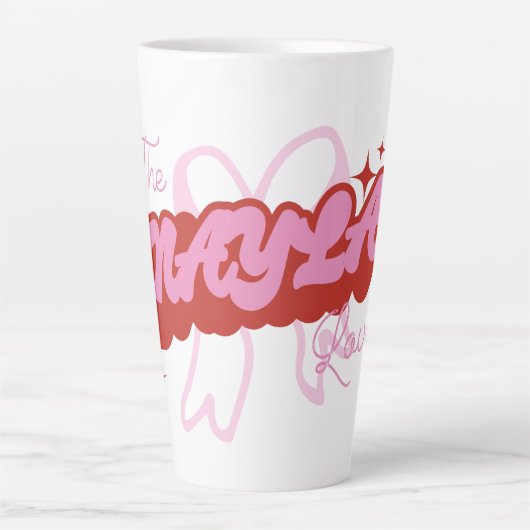 Die NAYLA Liebe Milchtasse (Vorderseite)