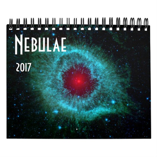 Die Nebelfleck-Raum-Astronomie-Universum NASA 2017 Kalender (Titelbild)