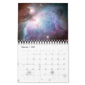 Die Nebelfleck-Raum-Astronomie-Universum NASA 2018 Kalender (Feb 2027)