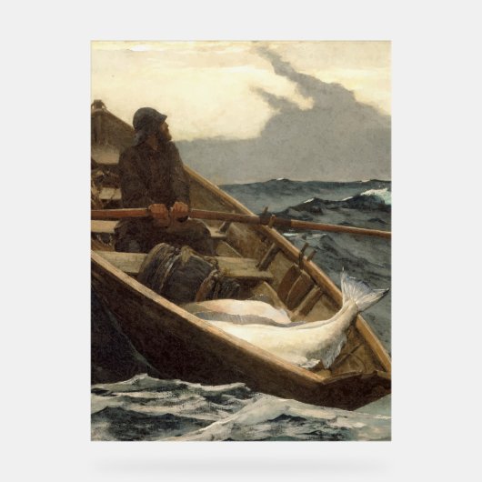 Die Nebelwarnung von Winslow Homer Acrylschild (Vorderseite)