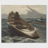 Die Nebelwarnung (von Winslow Homer) Geschenkpapier (Flach)