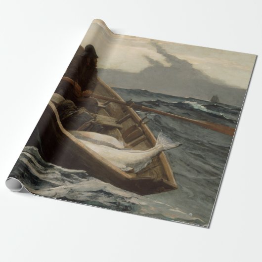 Die Nebelwarnung (von Winslow Homer) Geschenkpapier (Ungerollt)