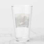 Die Nebelwarnung (von Winslow Homer) Glas (Rückseite)
