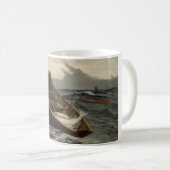 Die Nebelwarnung (von Winslow Homer) Kaffeetasse (VorderseiteRechts)