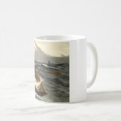 Die Nebelwarnung von Winslow Homer Kaffeetasse (VorderseiteRechts)