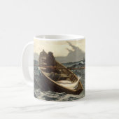 Die Nebelwarnung von Winslow Homer Kaffeetasse (Vorderseite Links)