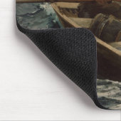 Die Nebelwarnung (von Winslow Homer) Mousepad (Ecke)