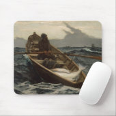 Die Nebelwarnung (von Winslow Homer) Mousepad (Mit Mouse)