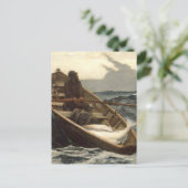 Die Nebelwarnung von Winslow Homer Postkarte (Stehend Vorderseite)