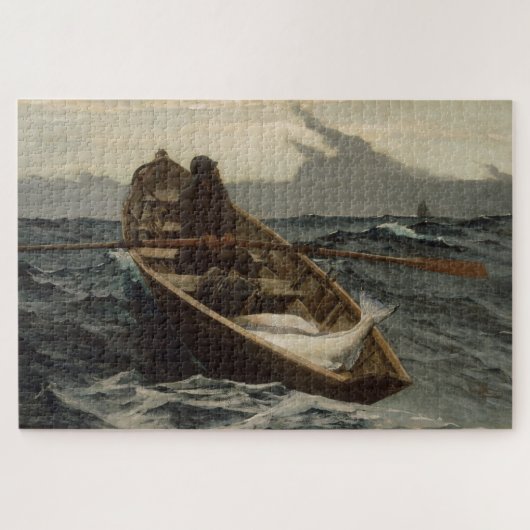 Die Nebelwarnung (von Winslow Homer) Puzzle (Horizontal)