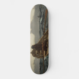 Die Nebelwarnung (von Winslow Homer) Skateboard