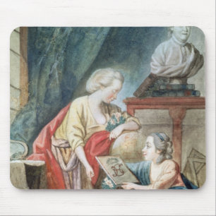 Die Necker Familie im Jahre 1780 Mousepad