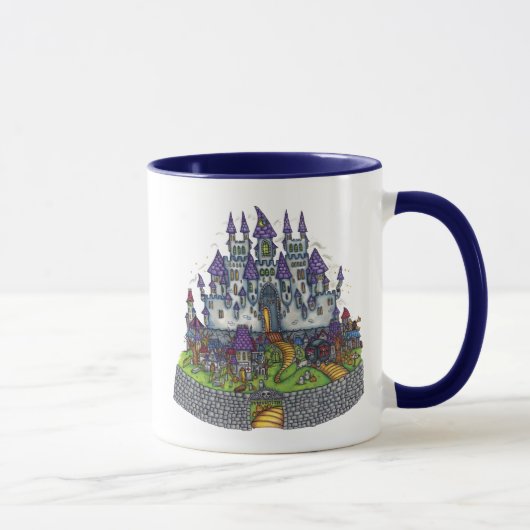 Die necropolis-Schloss-Tasse Tasse (Rechts)