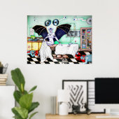 Die negativen Labrador-Ergebnisse Poster (Heimbüro)