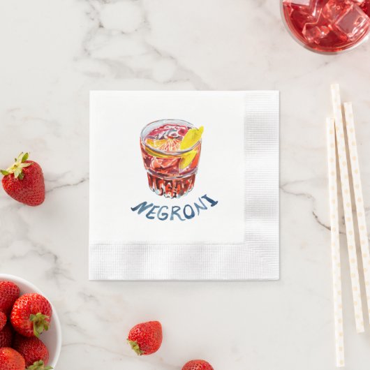 Die Negroni Serviette (Beispiel)