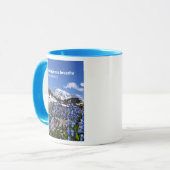 Die Nehmen-Zeit zu atmen Tasse (Vorderseite Links)