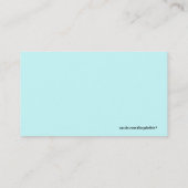 Die nennende Karte der Hummel-Bienen-Kinder (Rückseite)