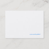 Die nennende Karte der niedliche Schaf-Kinder (Rückseite)