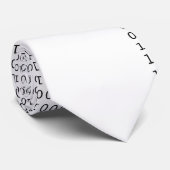 Die Nerd-Krawatte Krawatte (Gerollt)