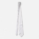 Die Nerd-Krawatte Krawatte (Rückseite)