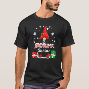 Die Nerdy Gnome Familie passt zur Weihnachtsgruppe T-Shirt