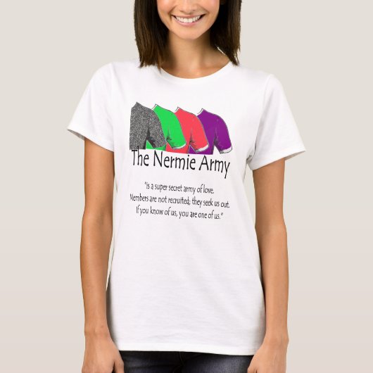 Die Nermie Armee T-Shirt (Vorderseite)
