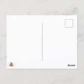 Die Nerven liegen plank Postkarte (Rückseite)