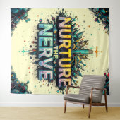 Die Nervenernährung extra groß Wandteppich (Beispiel (Horizontal))