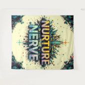 Die Nervenernährung extra groß Wandteppich (Vorderseite (Horizontal))