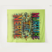 Die Nervenernährung extra groß Wandteppich (Vorderseite (Horizontal))