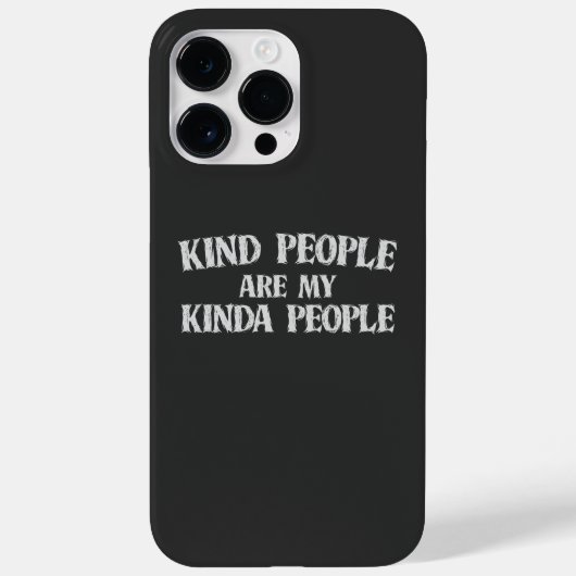 Die netten Leute sind meine Kindesmenschen Case-Mate iPhone Hülle (Rückseite)