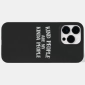 Die netten Leute sind meine Kindesmenschen Case-Mate iPhone Hülle (Rückseite (Horizontal))