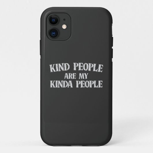 Die netten Leute sind meine Kindesmenschen Case-Mate iPhone Hülle (Rückseite)